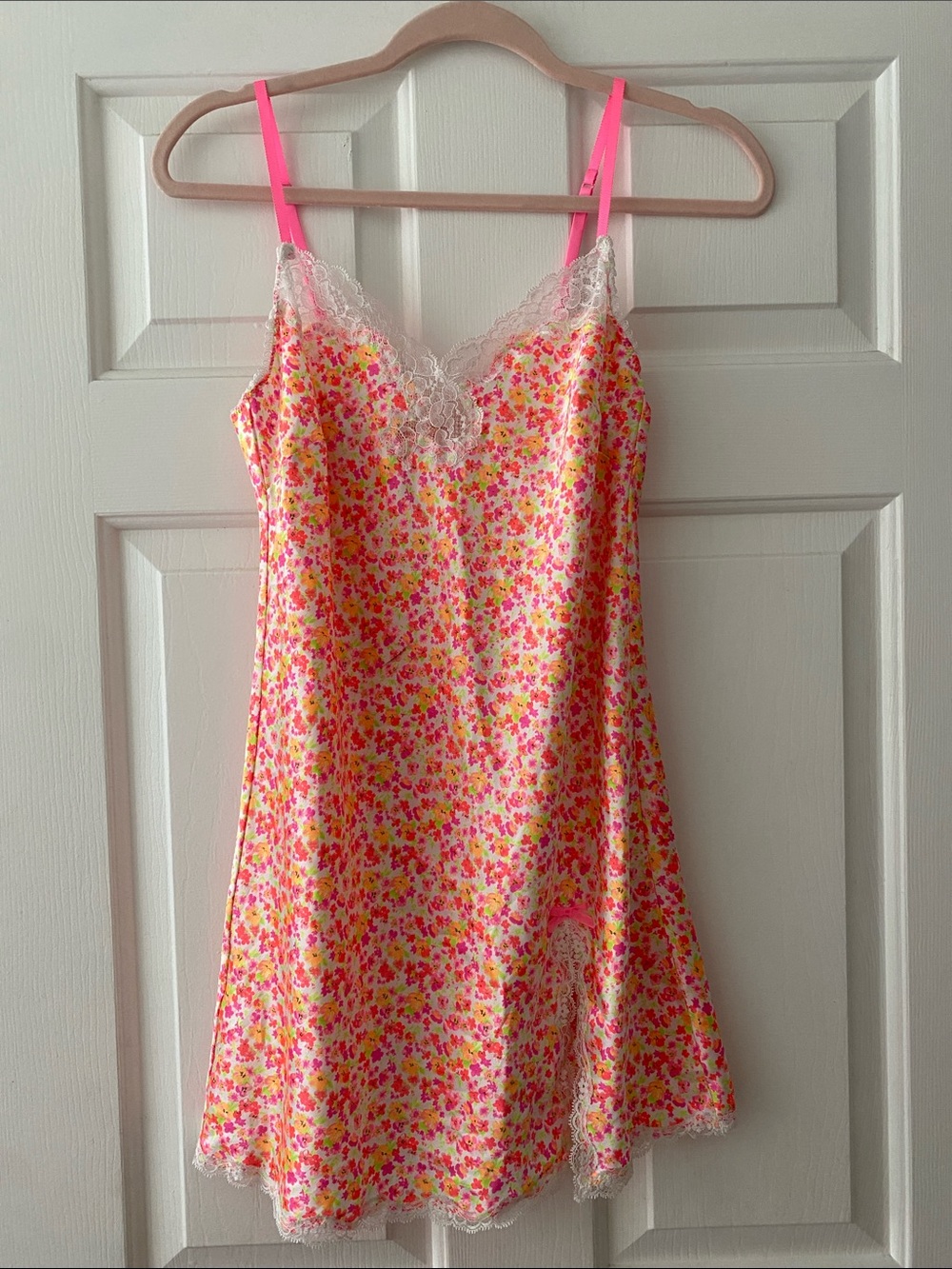 Victoria's Secret Bright Floral Slip Dress